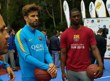 פיקה ובארנס, מפגש פסגה (צילום: NBA.com)