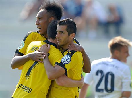 המשיכו במומנטום. שחקני דורטמונד