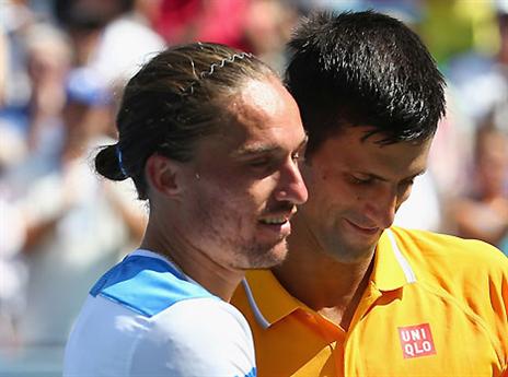 ג'וקוביץ', התקשה מול דולגופולוב (GETTYIMAGES)