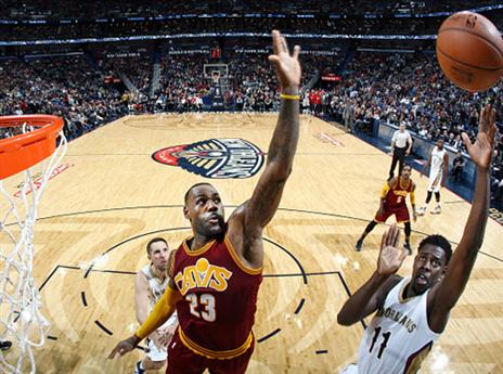 רבע אחרון מושלם של לברון לא הספיק לקליבלנד (getty)