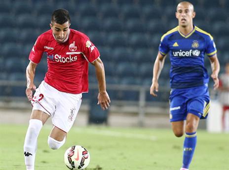 בורח מבן חיים. החלוץ של מכבי נותן כבוד (אלן שיבר)