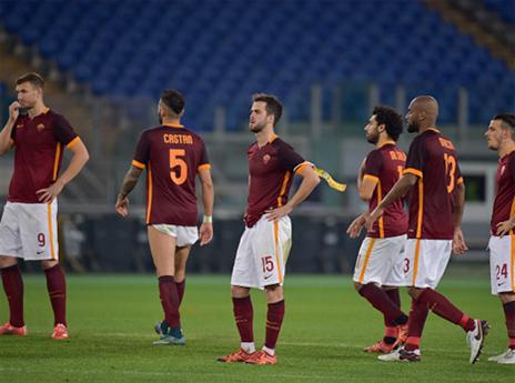 שחקני רומא בהלם (Getty)