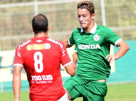 מגיע לליגת העל. יניב בריק (אתר רשמי, מכבי חיפה)