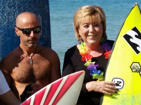 "מאמינה שהדברים יסתדרו". פיירברג