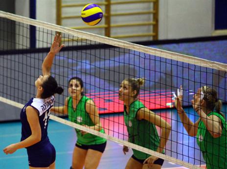 ניצחון ראשון לכפ"ס על קרית אתא. ומתוק (צילום: איגוד הכדורעף)