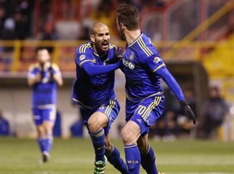 אבל אורלנדו סה דאג להרגיע אותו (צילום: אלן שיבר)