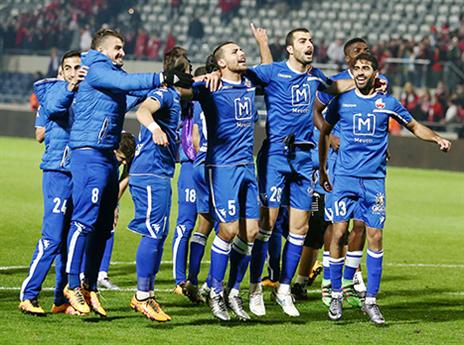 המטרה: להלחיץ את מכבי ת"א (צילום: אלן שיבר)