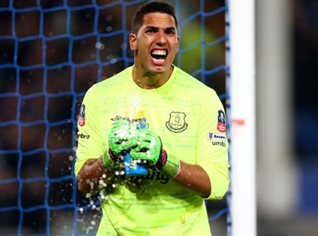 גואל, שוער אברטון, מאושר (getty)