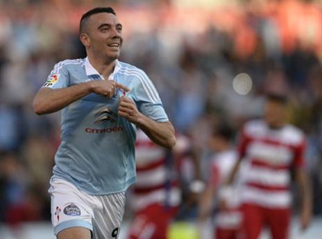 אספאס חגג צמד (AFP)