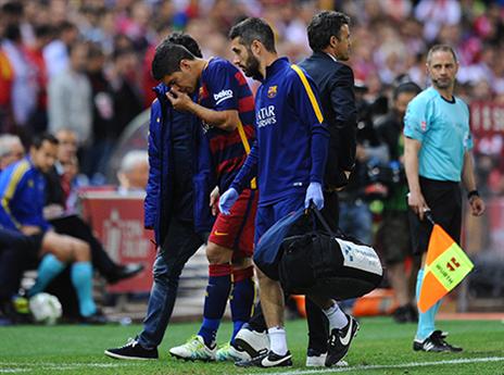 סוארס. יהיה כשיר עבור נבחרתו? (Getty)