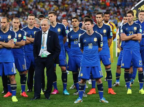 גם במונדיאל הגביע חמק מהם. שחקני ארגנטינה (Getty)