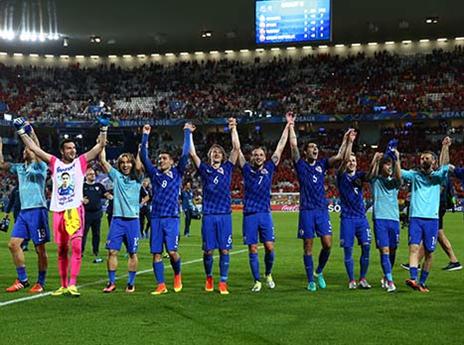 נראית כמו פייבוריטית לגמר. קרואטיה (GETTYIMAGES)
