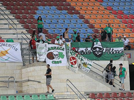 גם אוהדי אומוניה הגיעו לטדי (דני מרון)