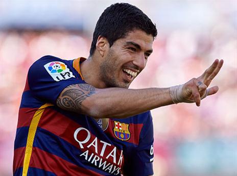 פרגן לרכש החדש. סוארס (getty)