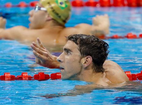 ממשיך לשכתב את ההיסטוריה. פלפס (gettyimages)