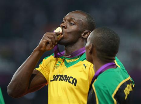 גם בלונדון - 3 מקצים, 3 מדליות זהב (gettyimages)