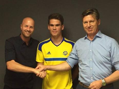 קיארטנסון. ייכלל בסגל מול בית"ר (האתר הרשמי מכבי ת"א)