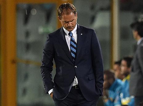 ספג ביקורת קשה. פרנק דה בור מאוכזב (getty)