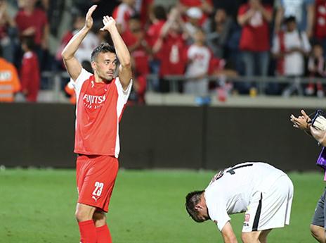 הצליח בעיקר מעמדה אחורית (צילום: אלן שיבר)