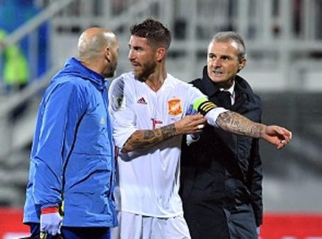 ראמוס עם לא מעט סיבות לדאגה עבור זידאן (getty)