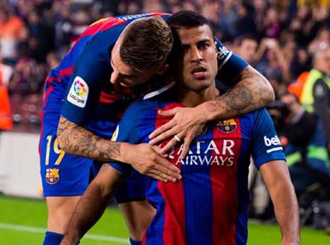 לואיס אנריקה לא מופתיע מראפיניה (getty)