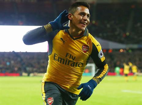 איזה שחקן. שלושער ובישול לאלכסיס (gettyimages)