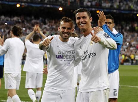 בעונה שעברה חגג עם רונאלדו (getty)