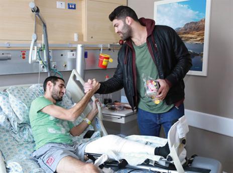 "מתרגש לדעת ששמחים לראות אותי"