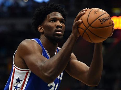 התהליך ממש לעבוד. ג'ואל אמביד (getty)