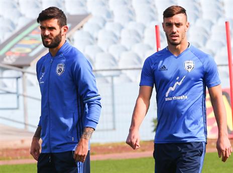 שומרים על כושר. נטע לוי וחנן ממן (אלן שיבר)