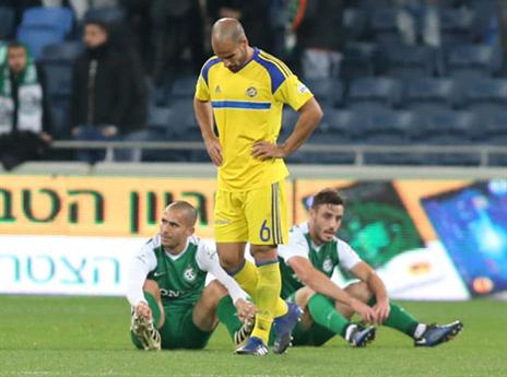 כמה אהבה למשחק. שתי הקבוצות השאירו את הכל על המגרש (יוסי שקל)