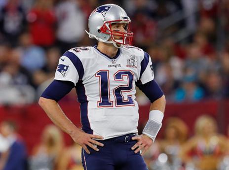 לא למחצית הזאת פילל טום בריידי (Getty)