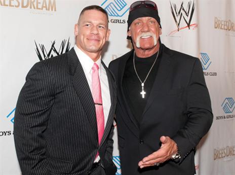 ההאלקסטר עם ג'ון סנה. בגילו, זה כנראה תפקיד ייצוגי (Getty)