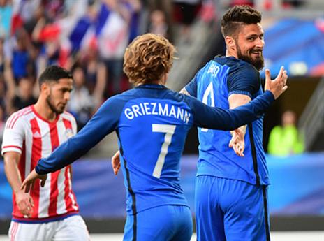 צרפת מוכנה לקרב מול שבדיה (getty)