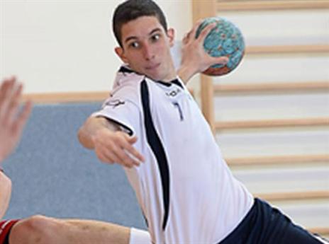 עבר לאדום של אשדוד. חלפון (צילום: עמית שיסל, איגוד הכדוריד)