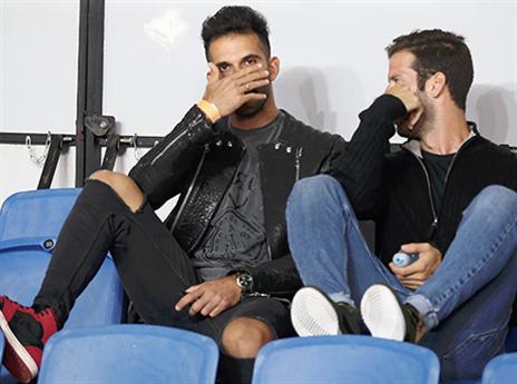 זועם על התנהלות הפועל ת"א. דגני (צילום: אלן שיבר)