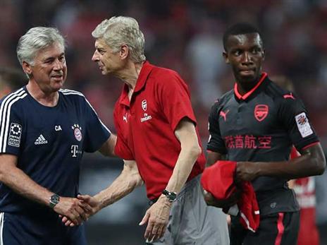 ונגר ניצח את אנצ'לוטי (Getty)