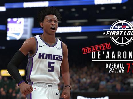 דיארון פוקס. מתוך NBA 2K18.
