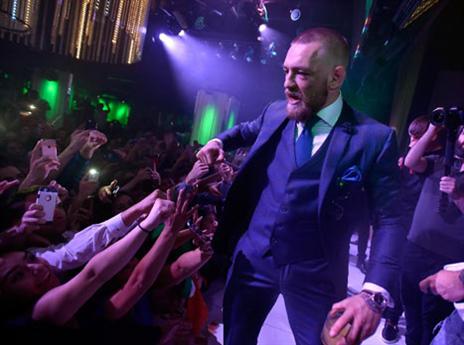 ניצח במסיבות העיתונאים. מקגרגור (getty)