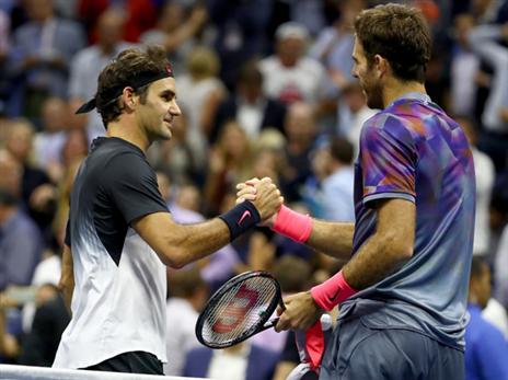 פדרר נפרד מדל פוטרו. הדחה מפתיעה (getty)