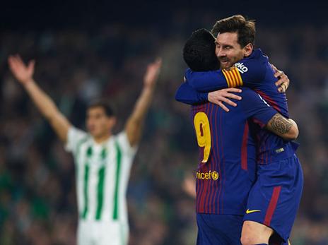 מסי וסוארס. כבשו יותר מקבוצות שלמות (getty)