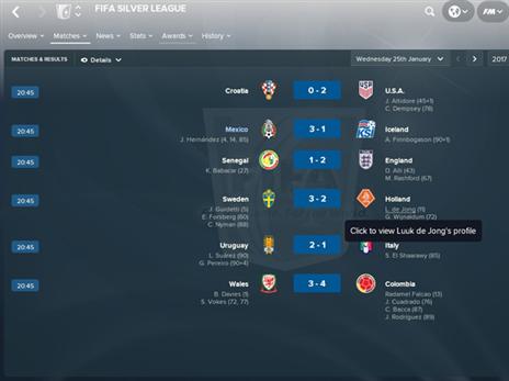 מחזור המשחקים הראשון של הליגה