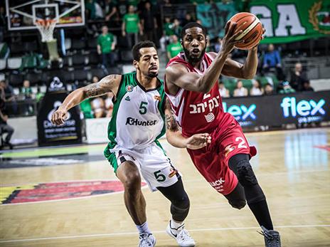 ג'רום דייסון, החזיר את י-ם מפיגור 11. (באדיבות מנהלת הליגה)