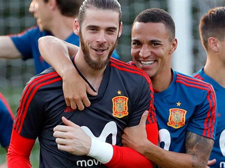 "מתאמן כמו חיה". דה חאה (getty)