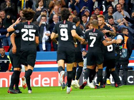 ערב ענק של שחקני פ.ס.ז' מול אחת מנמושות האלופות (getty)