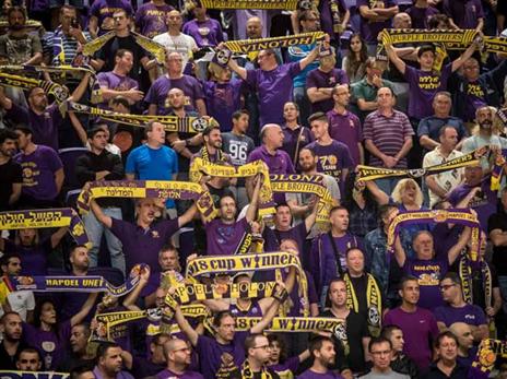 אווירה מצוינת בהיכל הטוטו בחולון (מנהלת הליגה)