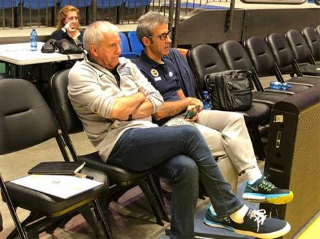 אוברדוביץ' באימון. יפגוש מכר ותיק