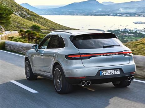 פורשה מקאן המעודכנת עם מנוע טורבו ששה צילינדרים (צילום: יצרן)