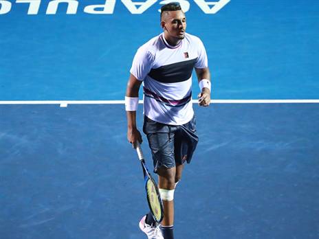 קיריוס הדיח גם את ואוורינקה (GETTY)