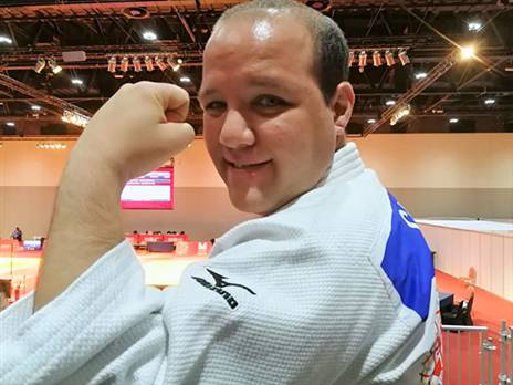 ברקן. המדליה השלישית בקריירה (שפיישל אולימפיקס ישראל)